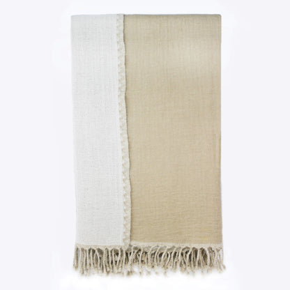 Reversible 100% Merino Wool Throw