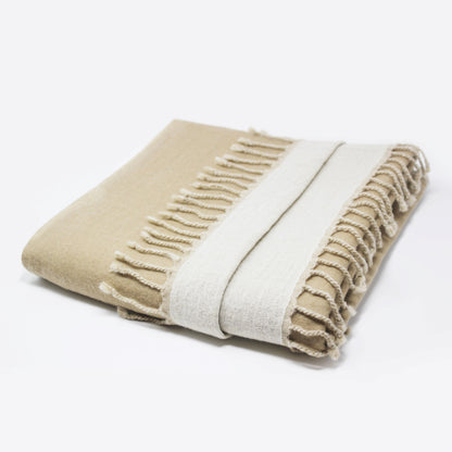 Reversible 100% Merino Wool Throw