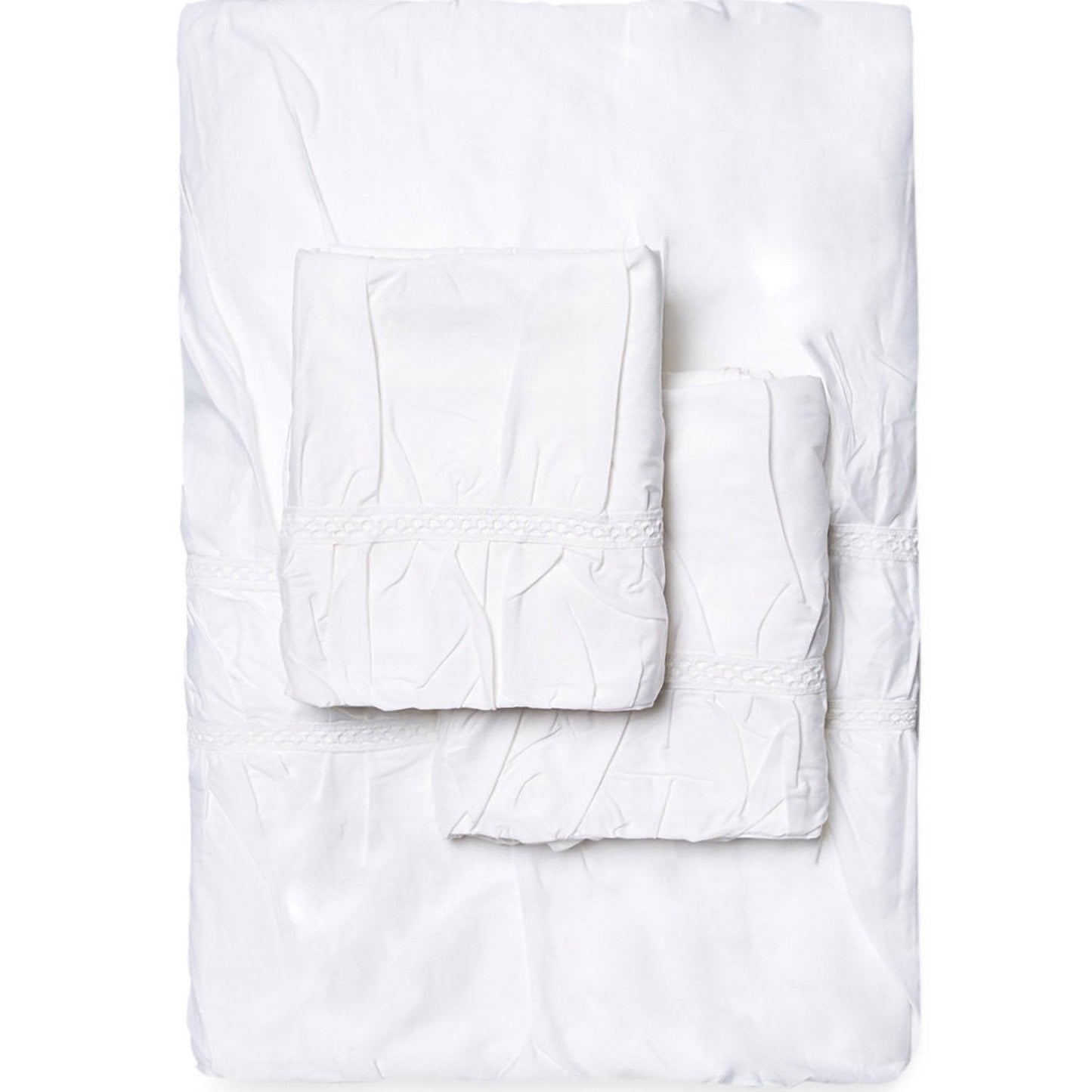 Belle 100% Cotton Embroidered Duvet Set