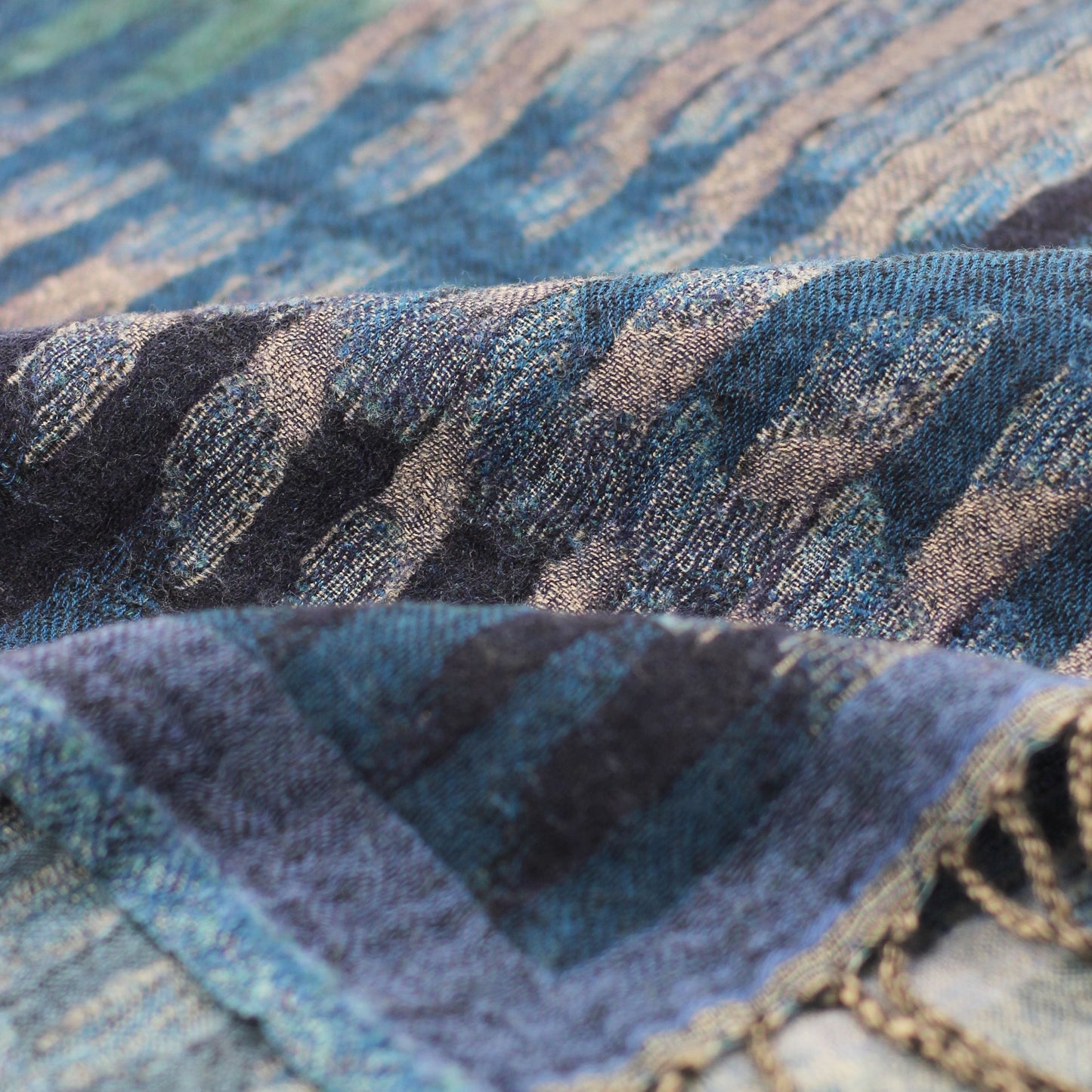 Ikat Wool Throw