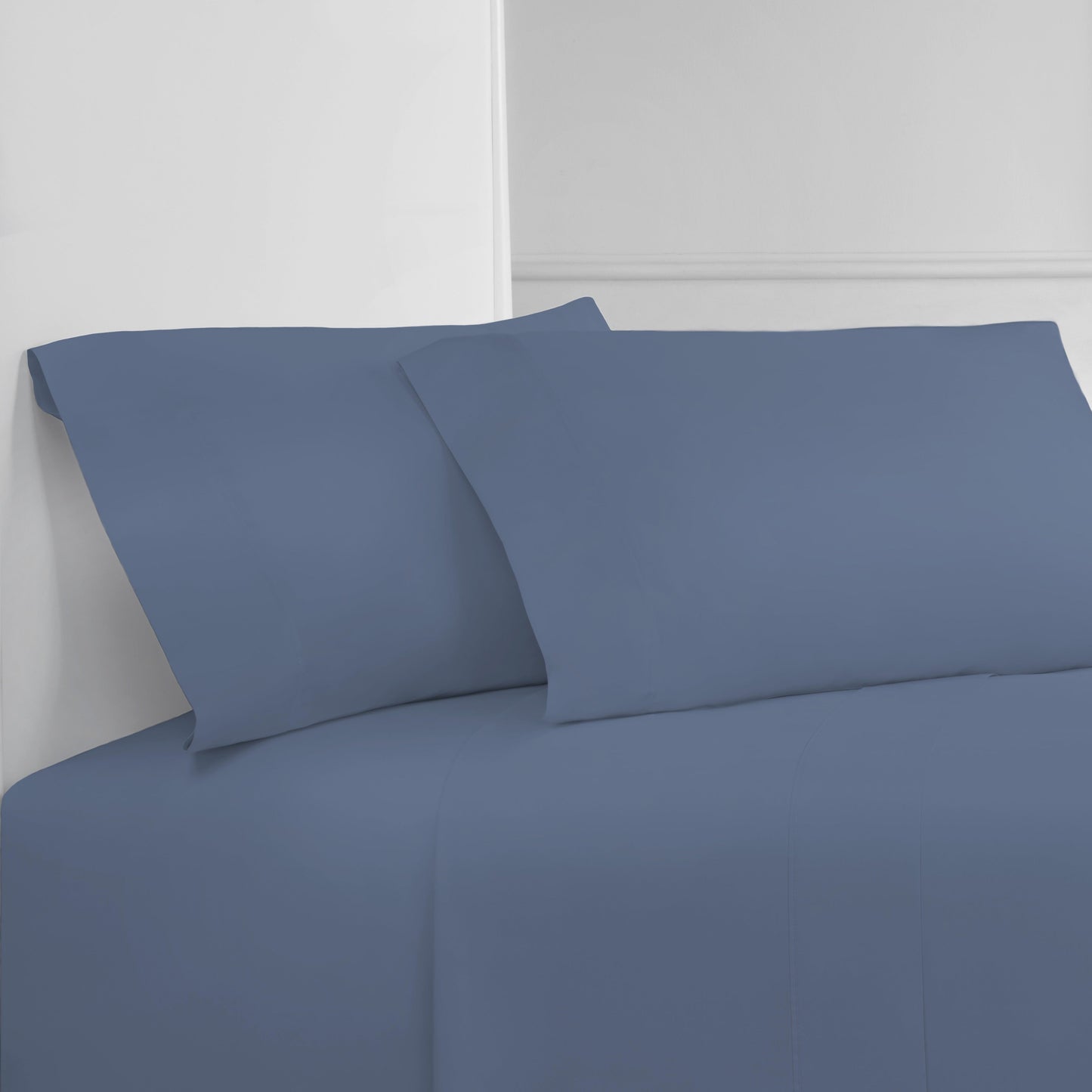 400 Thread Count Wrinkle-Free Cotton Sheet Set with Extra Pillowcases