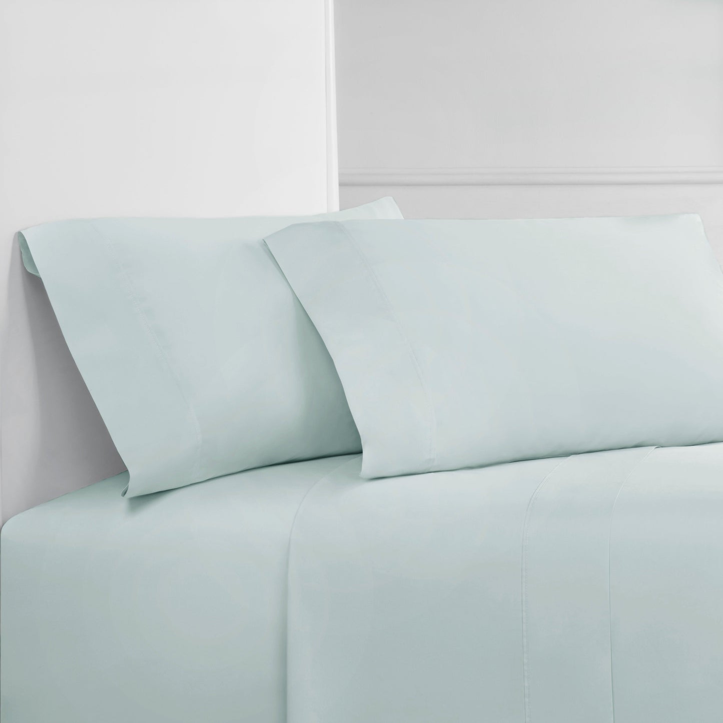 400 Thread Count Wrinkle-Free Cotton Sheet Set with Extra Pillowcases